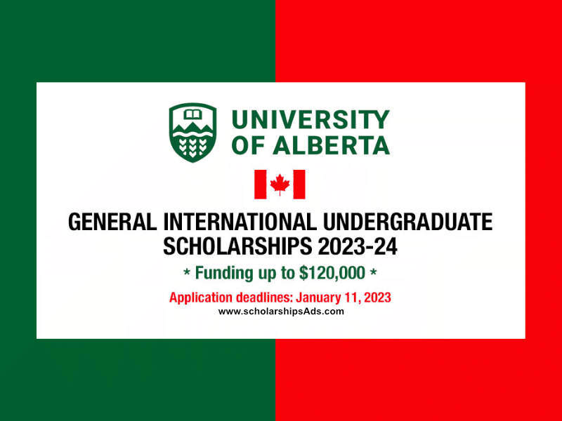 Get a Scholarship on admission in Alberta in Canada 2024
